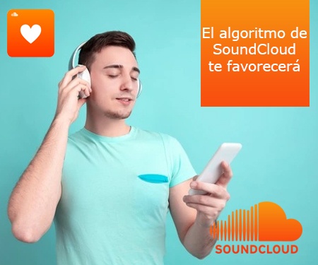 El algoritmo de SoundCloud te favorecerá