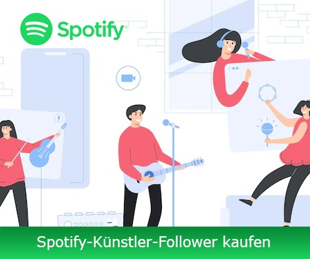 Spotify-Künstler-Follower kaufen