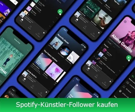 Spotify-Künstler-Follower kaufen
