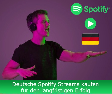 Deutsche Spotify Streams kaufen für den langfristigen Erfolg