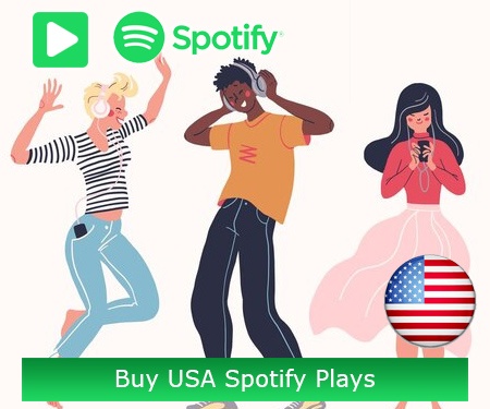 Buy USA Spotify Plays