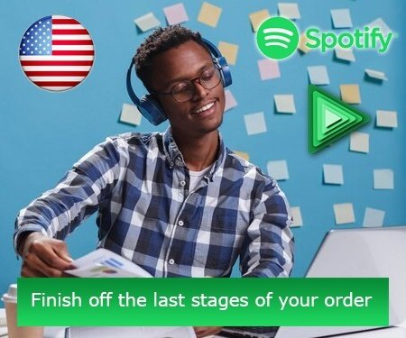Finish off the last stages of your order