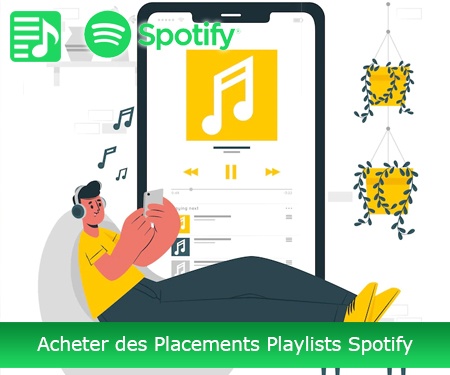 Acheter des Placements Playlists Spotify