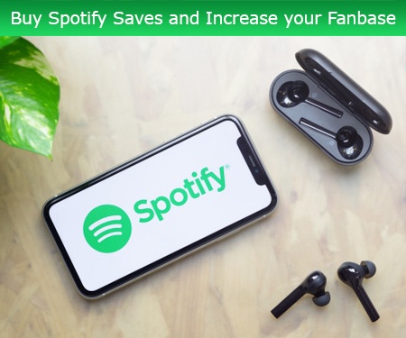 Buy Spotify Saves and Increase your Fanbase