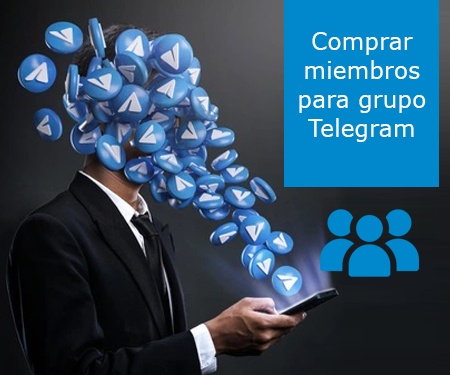 Comprar miembros para grupo Telegram