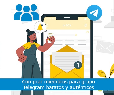 Comprar miembros para grupo Telegram baratos y auténticos