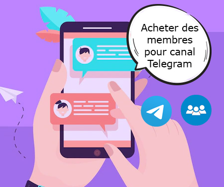 Acheter des membres pour canal Telegram