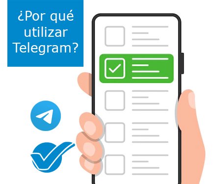 ¿Por qué utilizar Telegram?