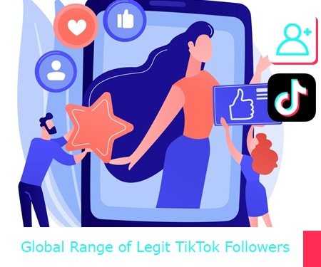 Global Range of Legit TikTok Followers