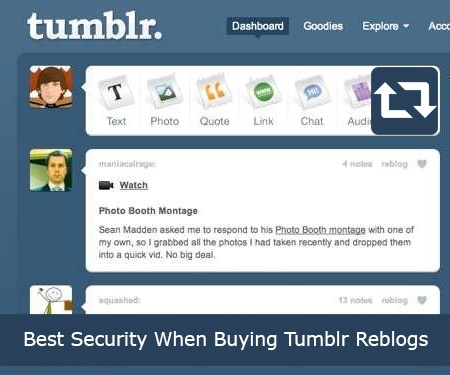 Best Security When Buying Tumblr Reblogs