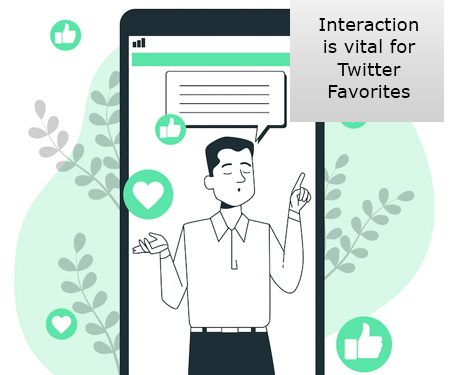 Interaction is vital for Twitter Favorites
