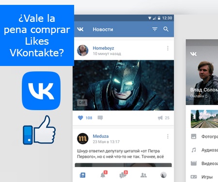 ¿Vale la pena comprar Likes VKontakte?