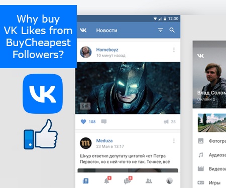 Why buy VK Likes from BuyCheapestFollowers?