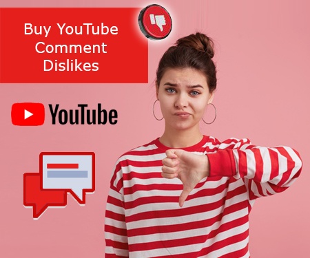 Buy YouTube Comment Dislikes