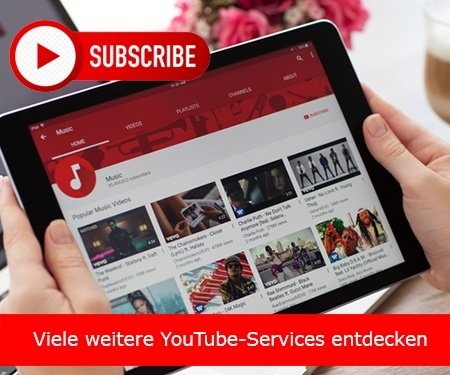 Viele weitere YouTube-Services entdecken