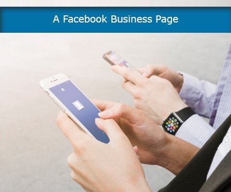 A Facebook business page